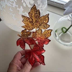 Lighted Wallflower Fall Leaves Bath & Body Works